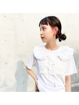 ネオリーブカップ 町田店(Neolive capu) イヤリングカラー×ピンクラベンダー【Neolive capu町田】