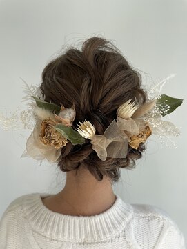 リーホリエ(Lee Horie) 【石森】七五三ママ×シニヨンアレンジ