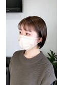 今旬に束感ツヤヘアー