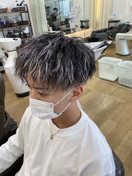 ゼロツー(ZERO-II) ツイストスパイラルメッシュ【#磐田#メンズ#メンズパーマ】