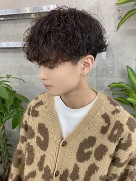 ロンドガルマン 名古屋(Lond GULLMAN) 【LondGULLMAN KAZU】波巻きパーマ/MEN‘SHAIR/スパイラル