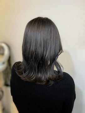 ヘアープロデュース ラピセット 松山(Lapset) 20代30代40代髪質改善カラー透明感グレージュくびれミディ
