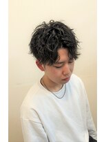 リレーションメンズヘアー(RELATION MEN'S HAIR) ＜メンズ＞ツイストスパイラル×コンマバンク／カルマパーマ