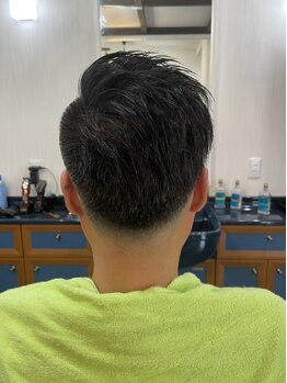 バーバータツコ(BARBER TATSUKO)の写真/【垂水】清潔感UPでデキる男に☆オンオフ決まるスタイルをご提案♪スタイリングのお悩みもご相談ください◇