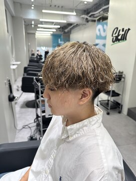 スキル 渋谷(SKILL) ハイトーン波巻きパーマ