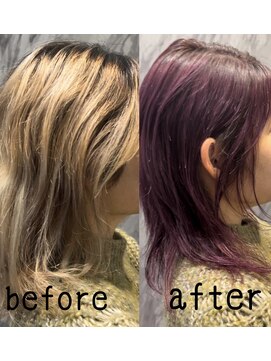 エクラート セントラル 赤坂(ECLART CENTRAL) hair color reference3