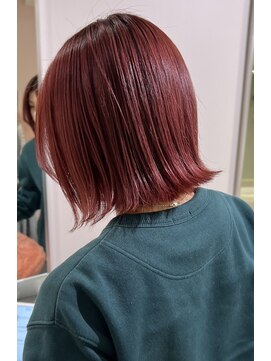 ユーフォリア 新宿店(Euphoria) 深めバーガンディーカラー