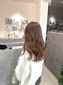 ケシキ(keshiki) ピンクベージュ×髪質改善トリートメント