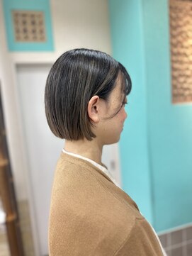 デンパツクラブ ストリート(DENPATSU CLUB Street) ミニボブとハイライト