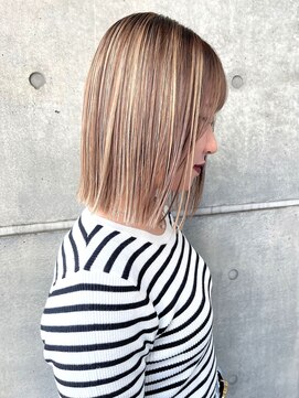 ビートス(BEAT S) 【BEAT S】ハイライトカラー/ベージュ/ハイトーン/栄/矢場町