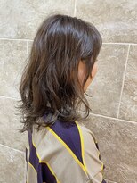 グリッター(GRITTERs)&nbsp;ウルフ×パーマ×ベージュ