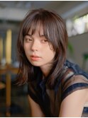 【ブリーチなし】透明感ラベンダーカラー&ミディアムレイヤーm-2