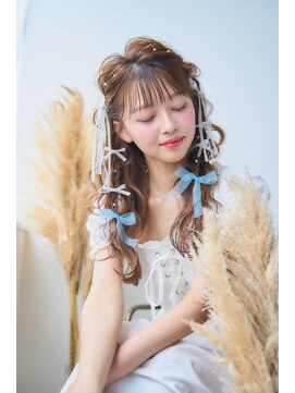 シャルメ 池袋(CHARMER) もこもこハーフツイン