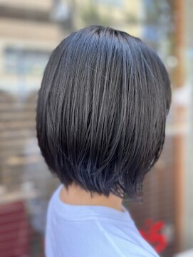 ヘアモーブ チャンプス 北松戸(HAIR MOVE champ's) さらっとツヤボブ