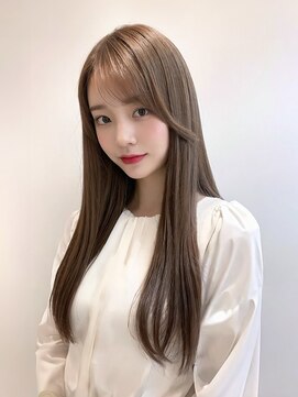 ルエラ 彦根(Luela) 髪質改善×シフォンブラウンストレート