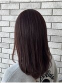 黒髪/ボブルフ/ネビージュ/小顔/ワンレン/西尾/髪質改善/前髪