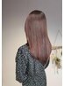 【VEENAシャンプー付】カット、縮毛矯正、Aujuaフルコーストリートメント