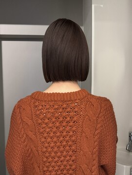 ビューズ(VIEWS) 美髪丸みボブバイカルテトリートメント切りっぱなしボブ