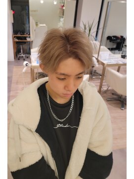 ヘアーサロンハラダ 島田店(HAIR SALON Harada ) メンズミルクティーカラー