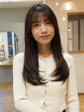 ガーランド (Garland) 大人かわいいくびレイヤー顔まわりレイヤーカットまろベージュ