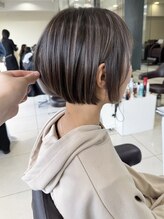 ハピネス 西大寺店(Happiness) 【50代・60代限定】まとまり艶ショートボブ/髪質改善／しらさん