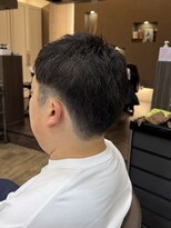 アルターリール(aL ter Rire)&nbsp;スパイキーショート/ブルーブラック/フェザーパーマ/杉田花乃