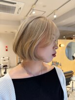 スタン 渋谷(Stam)&nbsp;ブロンドベージュ［抜きっぱなしボブ/ホワイトベージュ］