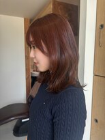 メゾンシアー(Maison Sheer) オレンジブラウン