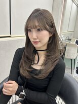 ロンド マーレ 天神大名店(Lond mare) レイヤーカット/ベージュカラー/韓国ヘア/ブリーチなし