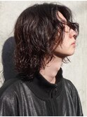 ラフにキマる好印象スパイラルパーマ×メンズボブ