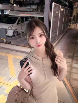 グラス 春吉1号店(glass) カラー+羽エクステカラー+羽エクステ100本+エクステカット