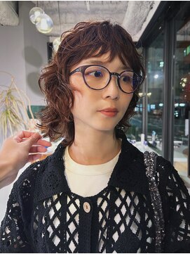 ユルクメゾンシティ 名古屋(JURK MAISON CITY) 【mai style】ミディアムボブ×ウルフ　パーマスタイル