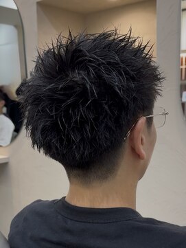 スタンド 博多(STAND) スパイキーショート/短髪パーマ/ピンパーマ