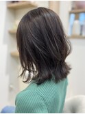 レイヤー×アッシュベージュ
