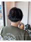 パーマショート/残ったパーマを活かして