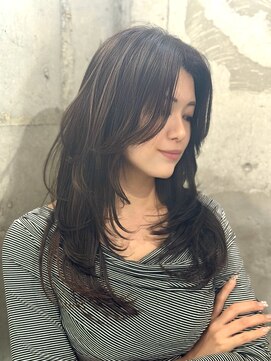 マーシュ ルーヴェ(marshu Luve) 大人韓国レイヤー/モカグレージュ/韓国ヘア