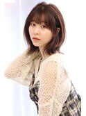 ☆くびれミディアムボブ×ココアベージュ×髪質改善☆20代30代
