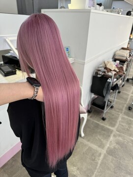 テクライズ 豊橋店(TECHRISE) ブリーチ/ハイトーン/豊橋/髪質改善/ピンク