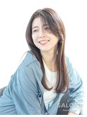 艶さらナチュラルロング/髪質改善
