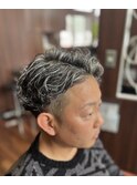 スパイラルパーマ&ハイライト