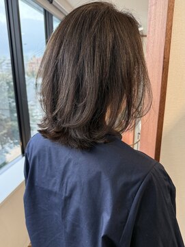 ダアッカ(da acca) 白髪ぼかしカラー透明感ベージュ