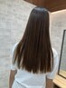 【さらさらのストレート】　ストレート＆前髪カット