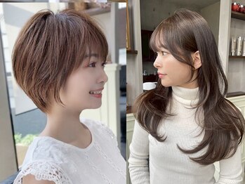 ザ シー 橋本(The C)の写真/【乾かすだけでキレイに】知識・経験豊富なスタイリストがあなたの髪質に合わせた技術でお悩み解決！[橋本]