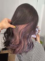 カシェル トウキョウ(Cashel Tokyo) インナーカラー デザインカラー ピンクカラー