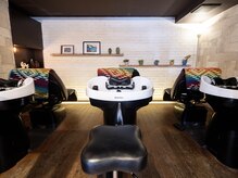 ヘア プロデュース キュオン(hair produce CUEON.)の雰囲気（洗練されたシャンプーブース☆）