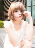 ふんわりショートボブ♪♪