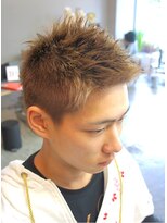 バーバーショップボヤージュ(BARBER SHOP VOYAGE) platinum　short