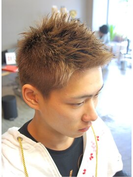 バーバーショップボヤージュ(BARBER SHOP VOYAGE) platinum　short