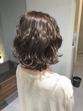 アンプヘアー 桂店(unpeu hair) 【ハイレベルの質感】オシャレチョコレートブラウンワンレンボブ