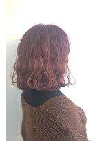 ヘアメイク オブジェ(hair make objet)&nbsp;ピンクなボブ